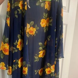 Sheet Kimono cardigan